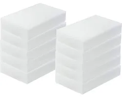 Wonderspons - 10 stuks - Schoonmaakspons - Sponsjes - Magic Sponges - Magic eraser - Melamine Spons - schoonmaak profi - 10*6*2CM - Vlekken verwijderen - tegen hardnekkig vuil - keukenartikelen