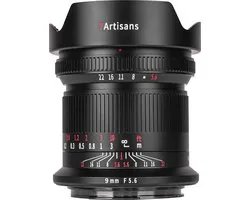 7Artisans 9mm F5.6 Canon RF-Mount Upgraded Black