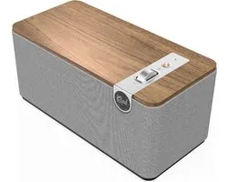 Klipsch: The One Plus premium Bluetooth speaker | 60W | Bluetooth 5.3 | Analoge audio ingang | USB-C | Equalizer | Klipsch Connect App | Party mode | Walnoot