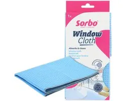 Sorbo Raamdoek Microvezel - Window Cloth - Wafelstructuur - Streeploos Ramen Schoonmaken