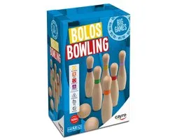 Cayro Bowling - Jeu de quilles miniature classique en bois dans un emballage rétro - 6 quilles en bois et 2 boules en bois - Convient pour l'intérieur et l'extérieur - 1-8 joueurs - À partir de 3 ans - Cayro Collection