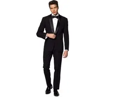 Opposuits Tuxedo Jet Set Noir Hommes Deux-pièces Taille EU46