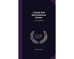 Critical & Misc Essays