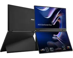 ASUS ZenScreen Duo MB14FCD - Moniteur portable pliable à 360° - Double USB Type-C mini-HDMI - Double 14 pouces