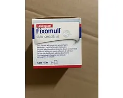 Essity - Fixomull Skin Sensitive - Leukoplast - 5 cm x 5 m - 1 stuk per doos