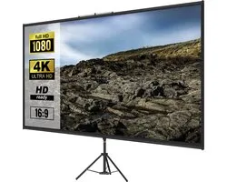 Écran de projecteur - 4K HD - Toile de projecteur - 60 pouces - Home cinéma compact