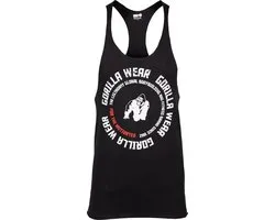 Gorilla Wear Melrose Stringer - Zwart - 2XL