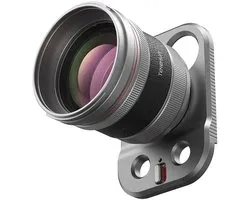 Telesin Master Lens 2X Tele voor iPhone 17 Pro – Telelens voor Telesin Master Grip – 2X optische vergroting – F2.6 – 105 mm portretlens – Grijs