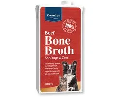 Karnlea Bone Broth Rund - Bottenbouillon voor hond en kat - 500ml