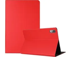 Mobigear Tablethoes geschikt voor Lenovo Tab P11 Pro Gen 1 Hoes | Mobigear Folio Bookcase - Rood