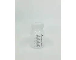 Materni Moedermelk Bewaarfles - 80 ml met dop borstvoeding - 10 stuks