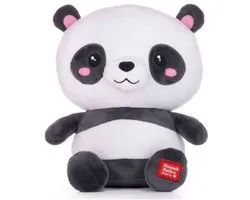 Kawaii Kuties panda knuffel - Zachte pluche mascotte van 24cm