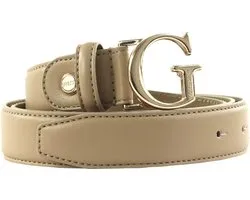 GUESS Riem Adjustable Pant Belt W85 Ivory Beige