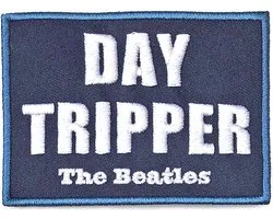 The Beatles - Day Tripper Patch - Blauw