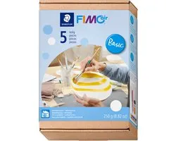 STAEDTLER FIMOair Basic - 250 g boetseerklei met accessoires