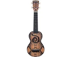Soprano ukelele - Mahalo MA1 - Art Series - Python motief - Met draagtas