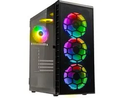 High end Gaming PC ARGB v2 (Ryzen 5 4,1 Ghz, 16 GB DDR4 RAM, Geforce RTX 2060, 512GB SSD en 1TB HDD, ARGB) Fortnite, League of Legends, Rocket League, Overwatch, Minecraft, GTA 5 op High/Ultra!