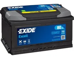 Exide Technologies EB802 Excell 12V 80Ah Zuur