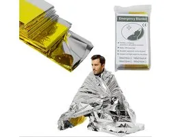 Emergency blankets- warmtedeken- Sport deken- kamperen deken