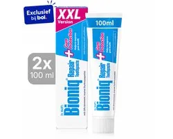 Bioniq Repair Plus Gum Protection Dentifrice 2x 100ml | Avec émail dentaire biomimétique (hydroxyapatite) | Aide à réduire les saignements des gencives