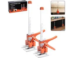 Labor Saving Arm 15.4 Inch Lever Arm, 2 Piece Multifunctional Height Adjustment Device, Labor Saving Tools for Men Installing Furniture, Cabinets, Door Panels, Tile Positioning Jack Lift