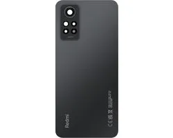 Xiaomi, Cache batterie pour Xiaomi Redmi Note 12 Pro 4G Graphite Original Service Pack, Gris foncé
