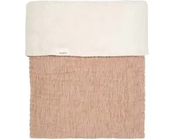 Koeka Couverture de berceau Teddy Rivoli Caffe 75 x 100 cm