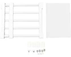 Health Gear Cabinet Tension Board Rod - Expandable Metal Storage Rack - Adjustable Cabinet Tension Board Organizer - DIY Divider Separator Shelves voor Wardrobe en Keuken (30-40cm/30)