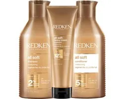 Redken - All Soft Shampoo + Conditioner + Masker - Voordeelset