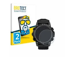 BROTECT - Screenprotector voor Garmin Descent G2 - Folie Beschermfolie matte 2 Stuks