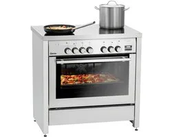 Bartscher Keramisch Fornuis 5K-EBMF - Elektrische Oven - 400V - 897x660x890mm - Horeca Oven - Horeca Fornuis