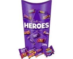 Cadbury Heroes Share Box - (UK) - Dairy Milk - Creme Egg - Crunchie - Wispa - Caramel - Eclair - Twirl