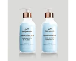 GHK-Cu Shampoo & Conditioner Set - Copper Peptide - Hairgenetix