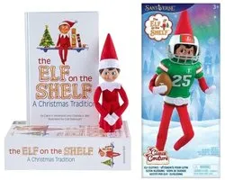 Blauwe Ogen Elf Pop met Claus Couture American Football Outfit Set