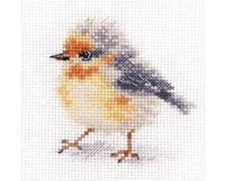 Borduurpakket Kleine Vogels: Tiv (Small Brids: Tiv) - Alisa