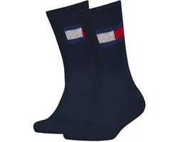 Tommy Hilfiger Kinder Sportsokken 2-Pack Navy
