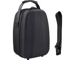 Étui de transport résistant aux chocs adapté pour PS VR2 – Sac de rangement de voyage rigide avec Riem réglable – Double fermeture éclair – Organiseur de câbles pour contrôleur et casque VR2 – Étui de protection sûr et portable