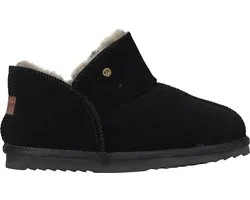 Warmbat Willow Suede Dames Sloffen - Zwart