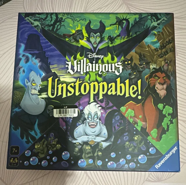 Ravensburger Disney Villainous Unstoppable! Board Game Disney Franchise