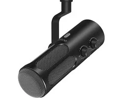 FIFINE - TANK3 - Microphone de studio USB / XLR - Compatible PC/ PS4 / PS5 - RVB - Podcast - Gaming - Streaming - Zwart