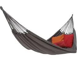 Benson Hamac avec Mousqueton - Complet - 200 x 100 cm - Grijs