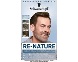 Schwarzkopf Re-Nature Haarverf Voor Heren - Donkerbruin