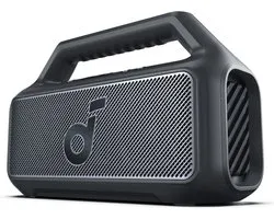 Anker soundcore Boom 2 SE - Enceinte Bluetooth portable - Sortie sonore 30 W, Technologie BassUp™, étanche IPX7, 24 heures de lecture, PartyCast 2.0, Power Bank intégrée - Zwart