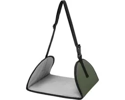 Airplane Hammock Foot Rest | Long Travel Foot Sling with Adjustable Length | Under Desk Footrest Swing Leg Support Must-Have for Home Offices Train Work Lunch Break