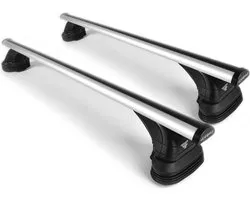 Galeries de toit adaptées au Toyota Rav 4 à partir de 2019 avec points fixes - Aluminium - Capacité de charge élevée 100kg - Aluminium - Merk Farad