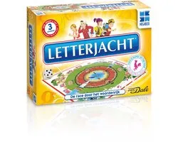 Megableu Letterjacht - Educatief Taalspel voor Kinderen - Woordspel in samenwerking met Van Dale - Vanaf 6 Jaar - Bekroond Bordspel