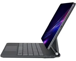 Geschikt voor Apple Air 11 inch M2/M3 2024/2025 - Magic Keyboard - Magnetische Standaard - QWERTY - Toetsenbord - Trackpad - Bluetooth - Functietoetsen - Tablethoes - Zwart