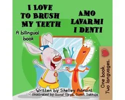 English Italian Bilingual Collection - I Love to Brush My Teeth Amo lavarmi i denti