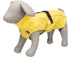 Trixie Regenjas Hond - Vimy - Geel - Maat M - Ruglengte 50 cm