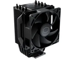 Cooler Master Hyper 411 Nano - Koeler voor processor - 92mm - 45.14 cfm - 650 - 2500 rpm - 30 dBA - voor Intel LGA 1851, 1700, 1200, 115x - AMD AM5, AM4 - 4-pin PWM - aluminium - zwart